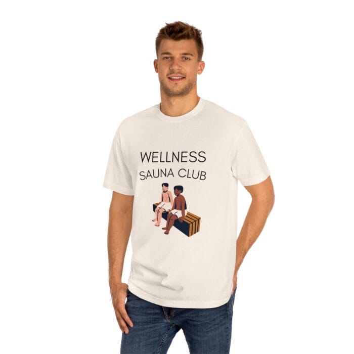 "Wellness Sauna Club" | American Apparel Sauna Shirt | Unisex Classic Tee - Image 10