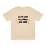 "Extreme Sauna Club" | American Apparel Sauna Shirt | Unisex Classic Tee - Image 2