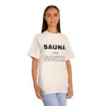 "Sauna After Sauna" | American Apparel Sauna Shirt | Unisex Classic Tee - Image 9