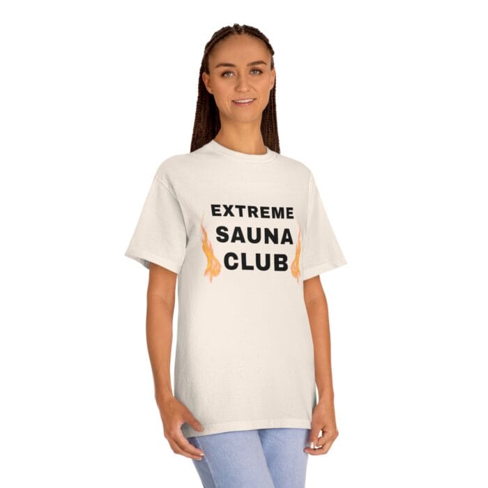 "Extreme Sauna Club" | American Apparel Sauna Shirt | Unisex Classic Tee - Image 9
