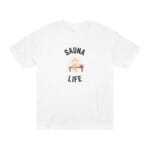 "Sauna Life" | American Apparel Sauna Shirt | Unisex Classic Tee