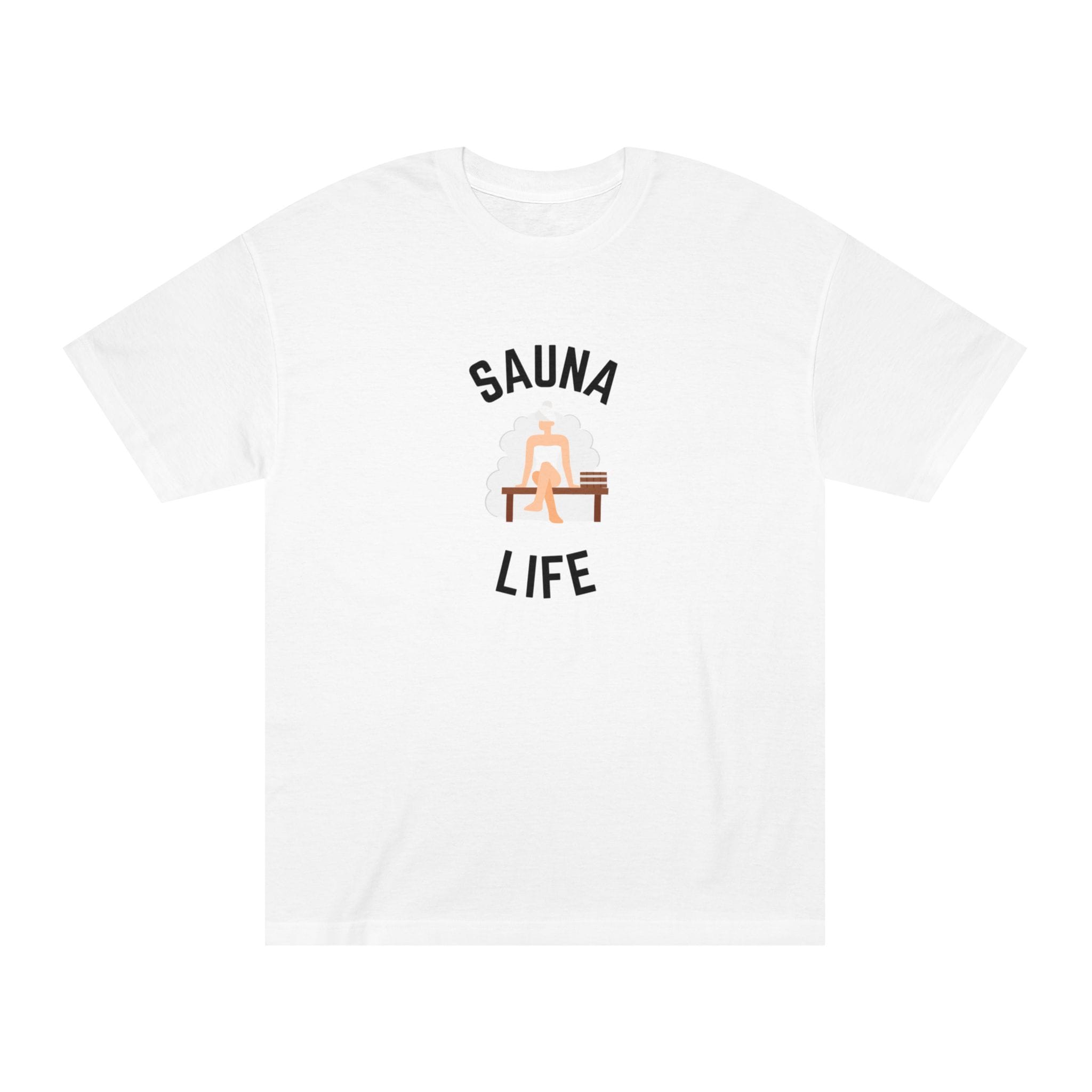 1533063124734983972_2048.jpeg "Sauna Life" | American Apparel Sauna Shirt | Unisex Classic Tee - Image 1