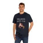 "Wellness Sauna Club" | American Apparel Sauna Shirt | Unisex Classic Tee - Image 12
