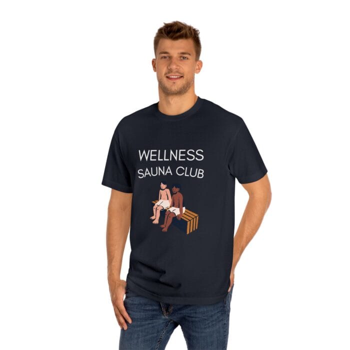 "Wellness Sauna Club" | American Apparel Sauna Shirt | Unisex Classic Tee - Image 12