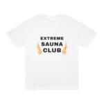 "Extreme Sauna Club" | American Apparel Sauna Shirt | Unisex Classic Tee