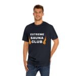 "Extreme Sauna Club" | American Apparel Sauna Shirt | Unisex Classic Tee - Image 12