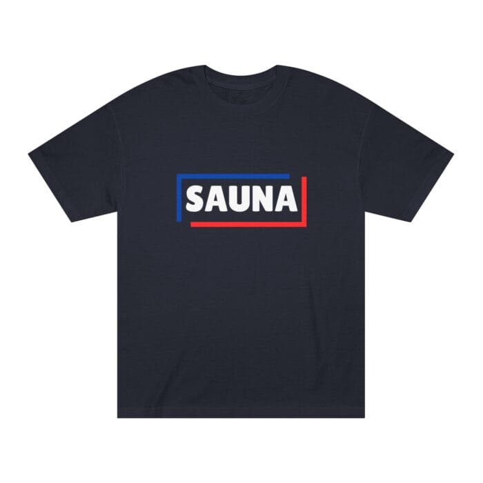 "Sauna Design" | American Apparel Sauna Shirt | Unisex Classic Tee - Image 4