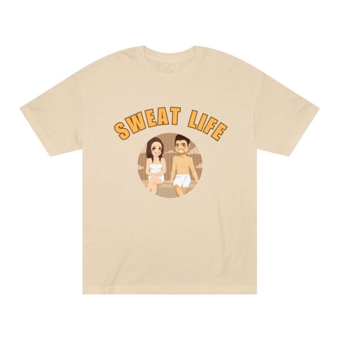 "Sweat Life" | American Apparel Sauna Shirt | Unisex Classic Tee - Image 2