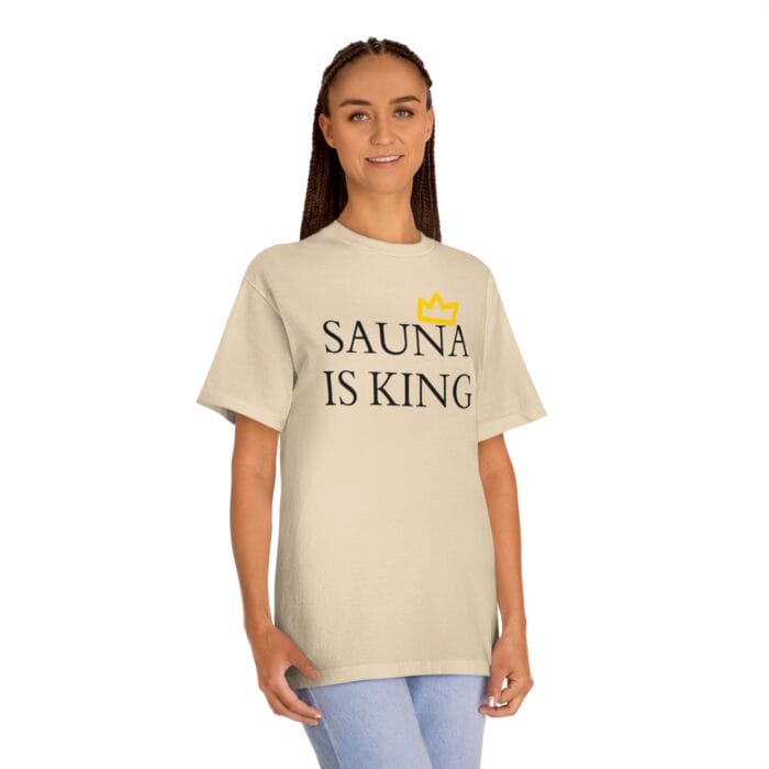 "Sauna Is King" | American Apparel Sauna Shirt | Unisex Classic Tee - Image 7