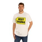 "Best Sauna" | American Apparel Sauna Shirt | Unisex Classic Tee - Image 10
