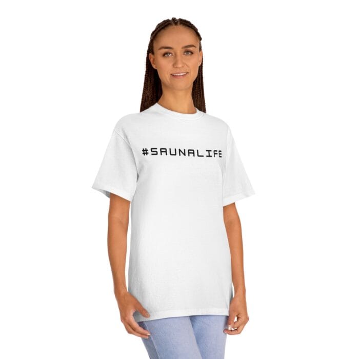 "Sauna Life" | American Apparel Sauna Shirt | Unisex Classic Tee - Image 5