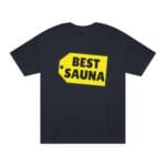 "Best Sauna" | American Apparel Sauna Shirt | Unisex Classic Tee - Image 4