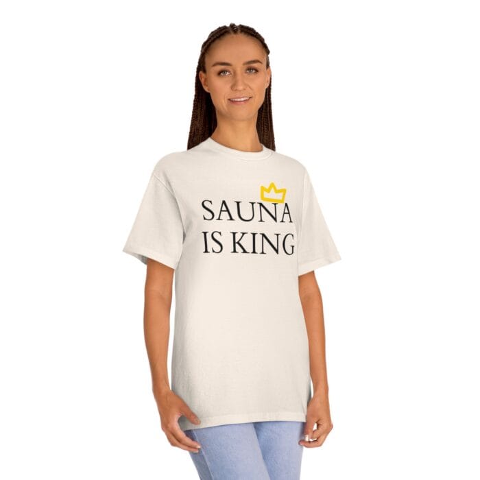 "Sauna Is King" | American Apparel Sauna Shirt | Unisex Classic Tee - Image 9