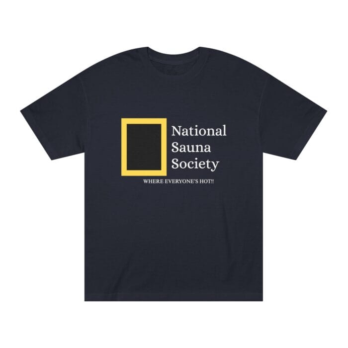 "National Sauna Society" | American Apparel Sauna Shirt | Unisex Classic Tee - Image 4