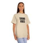 "Sauna Vibes" | American Apparel Sauna Shirt | Unisex Classic Tee - Image 7