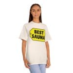 "Best Sauna" | American Apparel Sauna Shirt | Unisex Classic Tee - Image 9