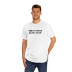 "Cedar Sense Sauna Club" | American Apparel Sauna Shirt | Unisex Classic Tee - Image 6