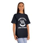 "More Steam Less Stress" | American Apparel Sauna Shirt | Unisex Classic Tee - Image 11