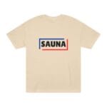 "Sauna Design" | American Apparel Sauna Shirt | Unisex Classic Tee - Image 2