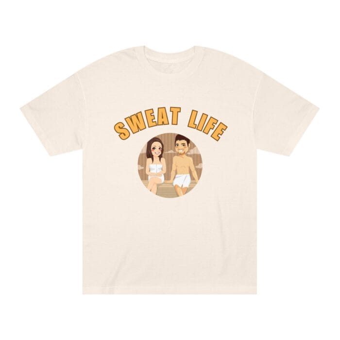 "Sweat Life" | American Apparel Sauna Shirt | Unisex Classic Tee - Image 3