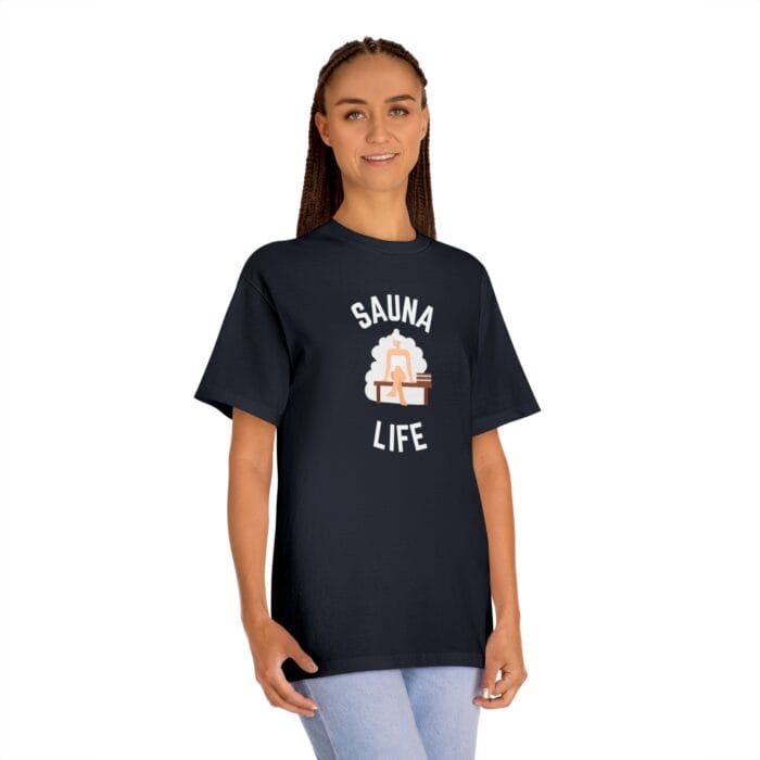 "Sauna Life" | American Apparel Sauna Shirt | Unisex Classic Tee - Image 11