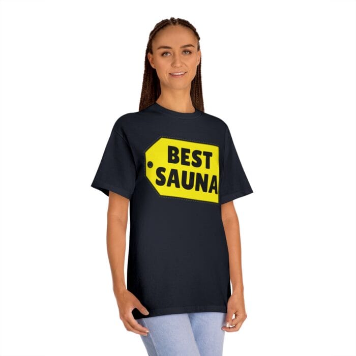 "Best Sauna" | American Apparel Sauna Shirt | Unisex Classic Tee - Image 11