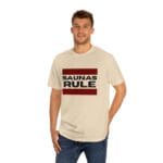 "Saunas Rule" | American Apparel Sauna Shirt | Unisex Classic Tee - Image 8
