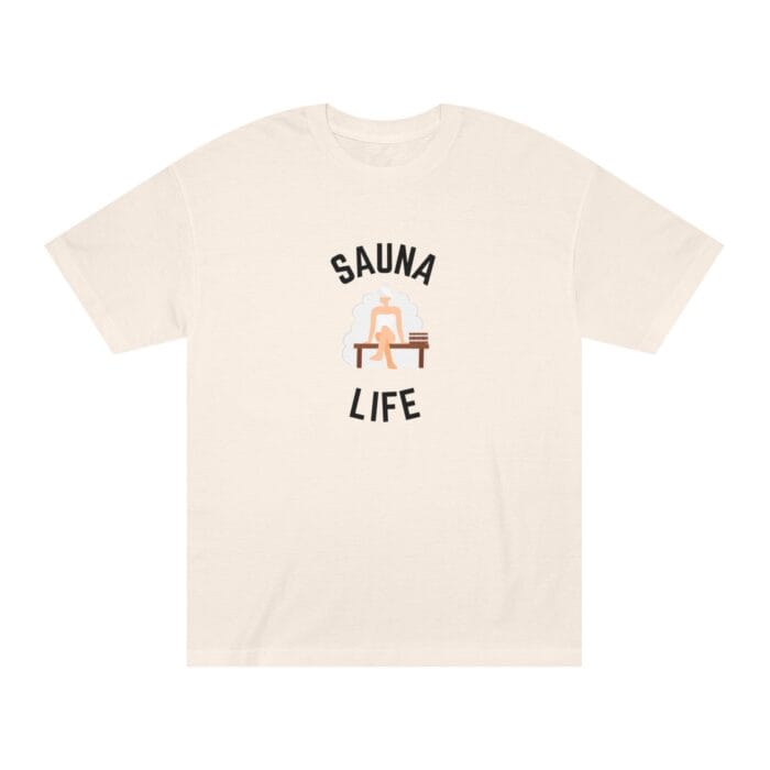 "Sauna Life" | American Apparel Sauna Shirt | Unisex Classic Tee - Image 3
