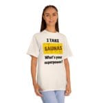 "I Take Saunas What's Your Superpower" | American Apparel Sauna Shirt | Unisex Classic Tee - Image 9