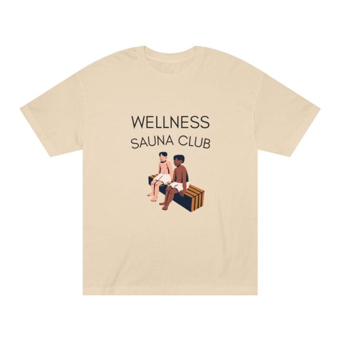 "Wellness Sauna Club" | American Apparel Sauna Shirt | Unisex Classic Tee - Image 2