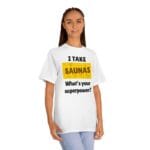 "I Take Saunas What's Your Superpower" | American Apparel Sauna Shirt | Unisex Classic Tee - Image 5
