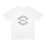"Sauna World Peace" | American Apparel Sauna Shirt | Unisex Classic Tee