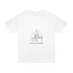 "Let's Get Steamy" | American Apparel Sauna Shirt | Unisex Classic Tee