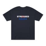 "Stressed Sauna" | American Apparel Sauna Shirt | Unisex Classic Tee - Image 4