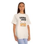 "Sauna Crew" | American Apparel Sauna Shirt | Unisex Classic Tee - Image 9
