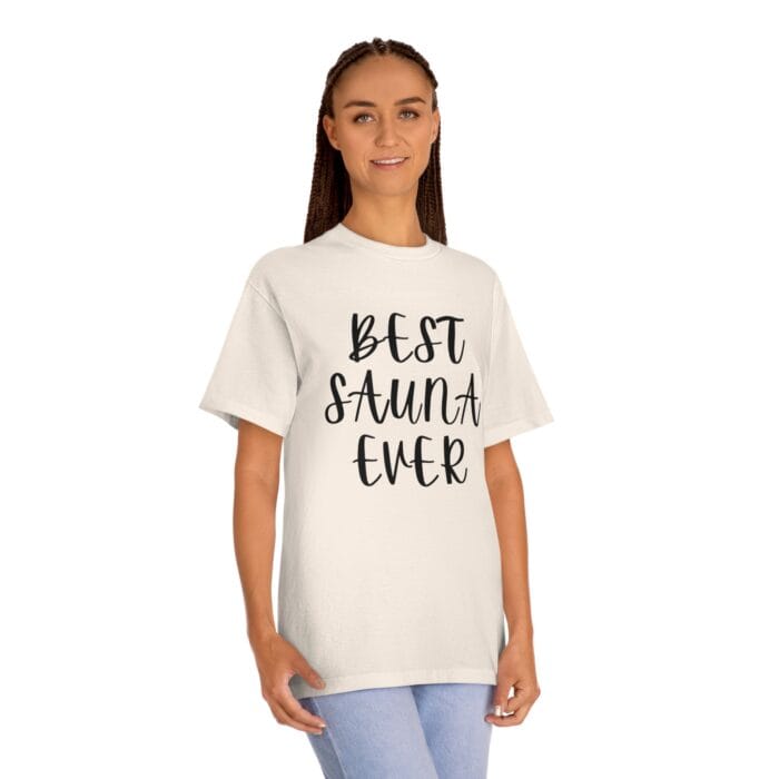 "Best Sauna Ever" | American Apparel Sauna Shirt | Unisex Classic Tee - Image 9