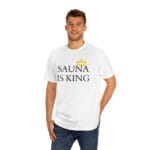 "Sauna Is King" | American Apparel Sauna Shirt | Unisex Classic Tee - Image 6