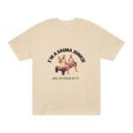"I'm A Sauna Junkie" | American Apparel Sauna Shirt | Unisex Classic Tee - Image 2