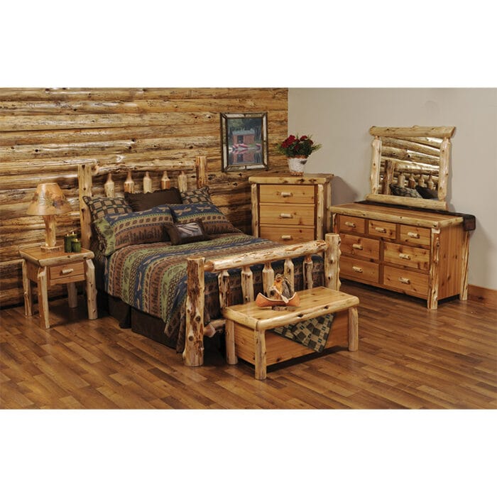 Voyageur Four Drawer Wooden Chest | Rustic Lodge Furniture - Image 11