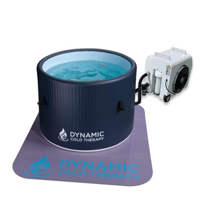 Compact carry bag and accessories laid out for transport