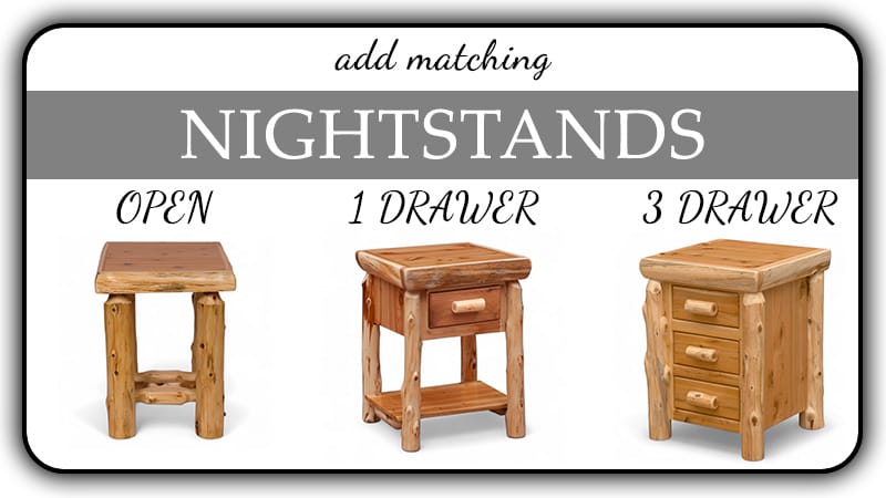 cedar nightstands