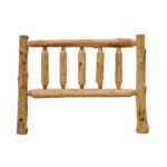 Queen size Voyageur Bed in clear natural stain finish