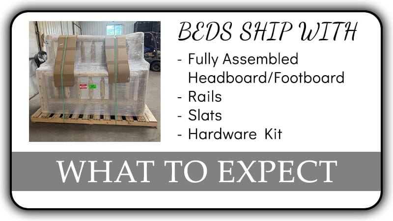 Shipped beds