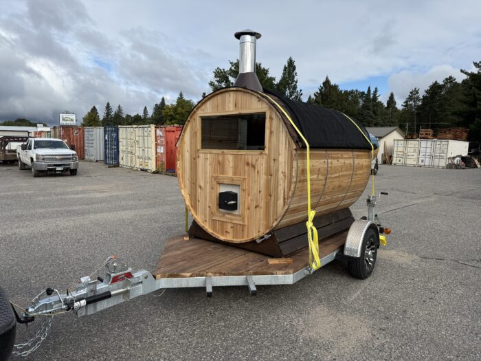 6.5′ × 8′ Crank-Down Drop Trailer for Sauna Builds - Image 8