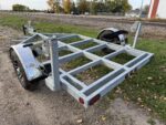 6.5′ × 8′ Crank-Down Drop Trailer for Sauna Builds - Image 2