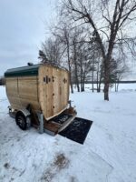 Sauna Trailer | Crank-Down Galvanized Steel | Multiple Widths and Lengths - Image 16