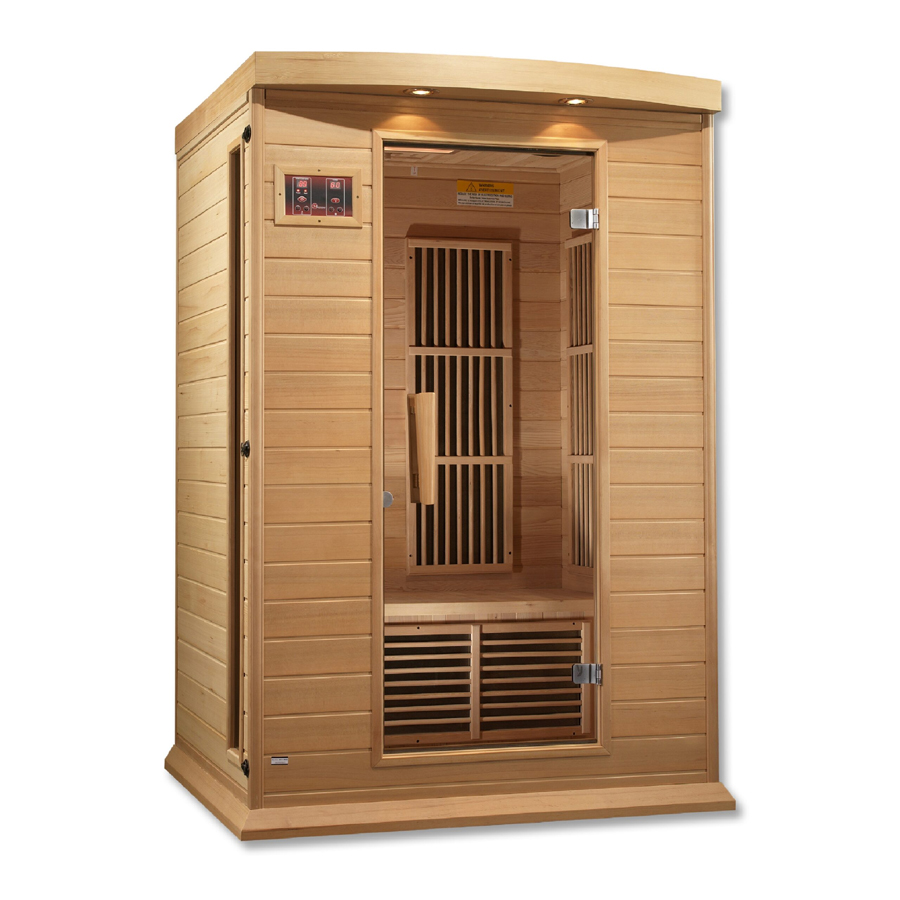 hemlock infrared sauna _ mian pic 1 Wellness lifestyle with Hemlock 2 person indoor infrared sauna buy