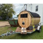 Galvanized Steel Drop-Down Mobile Sauna Trailer | Level & Portable - Image 18