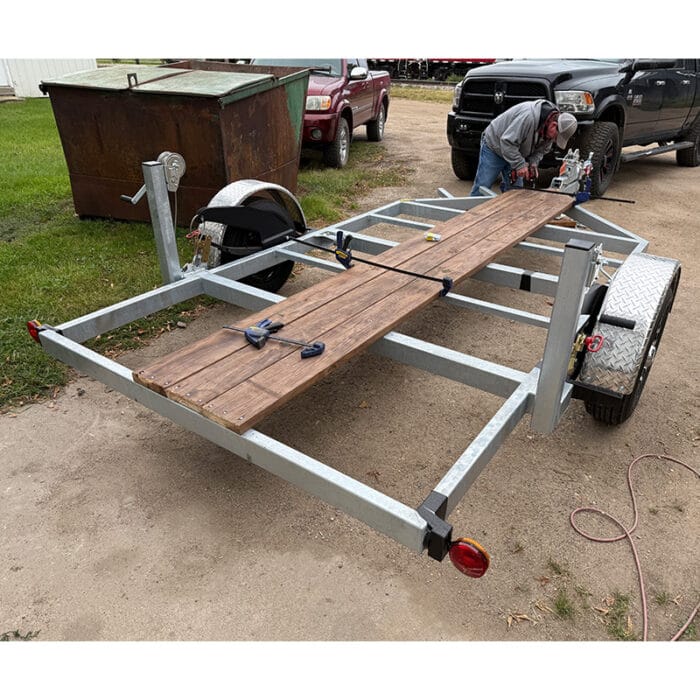 Galvanized Steel Drop-Down Mobile Sauna Trailer | Level & Portable - Image 5