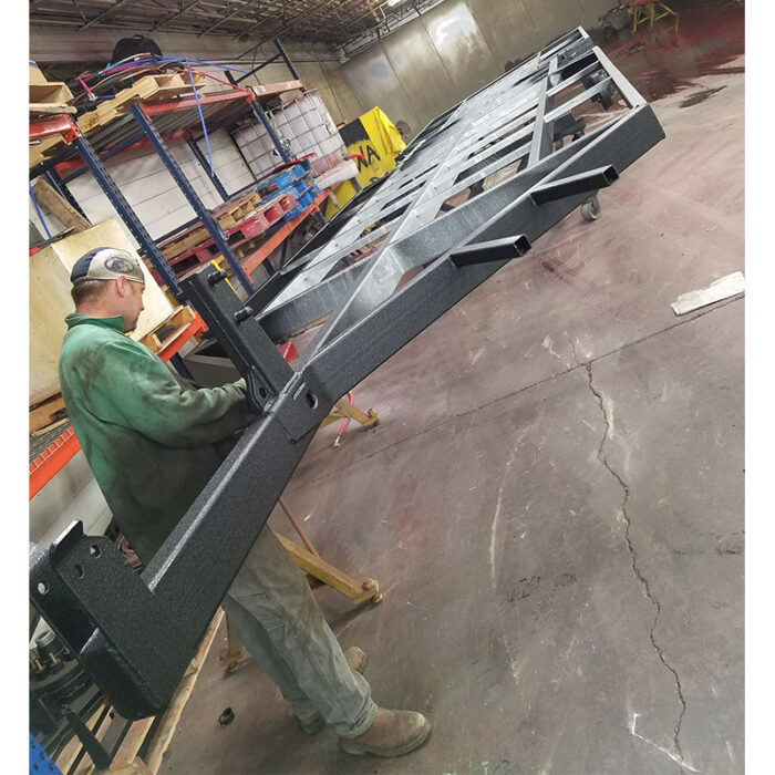 Sauna Trailer | Crank-Down Galvanized Steel | Multiple Widths and Lengths - Image 5